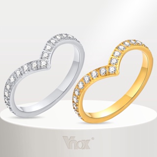 Anéis De Noivado Vnox Gld Plated V , Anel De Diamantes Brilhantes Completos Para Mulheres em Oferta na Shopee
