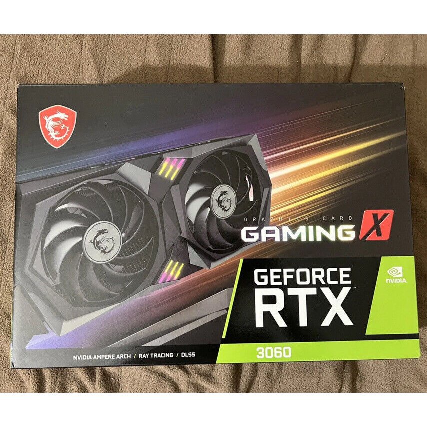 Placa Gráfica MSI GeForce RTX 3060 GAMING X 12G - Escorrega o Preço