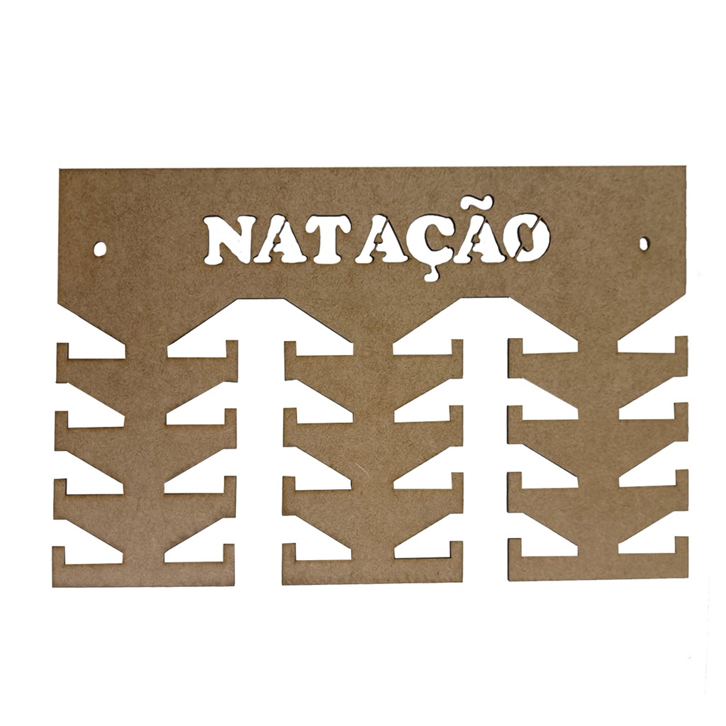 Porta medalhas mdf suporte medalha campeonato natacao