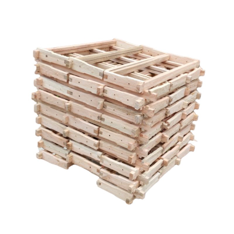 kit com 50 quadros/caixilhos de abelha apis langstrooth para melgueira Montados