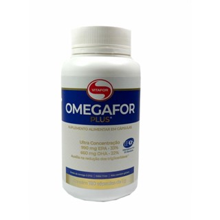 Ômega 3 Omegafor Plus - Vitafor - 120 Cápsulas