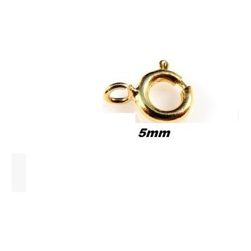 Fecho Tipo Boia Para Joias Peso 0,14 G Ouro 18k - 750- 5mm