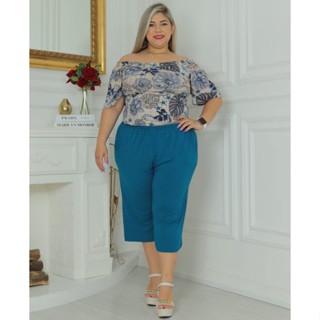 Pantacort Plus Size com bolso