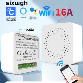 WiFi interruptor inteligente smart switch wifi switch suporte Alexa google home controle de voz