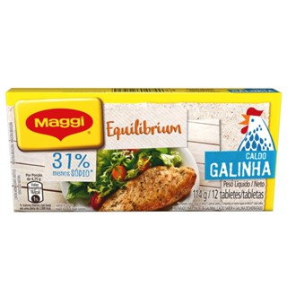Caldo MAGGI Galinha Equilibrium Tablete 114g
