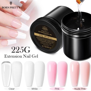 BORN PRETTY Gel De Extensão De Unhas Rosa Transparente Verniz De 225g