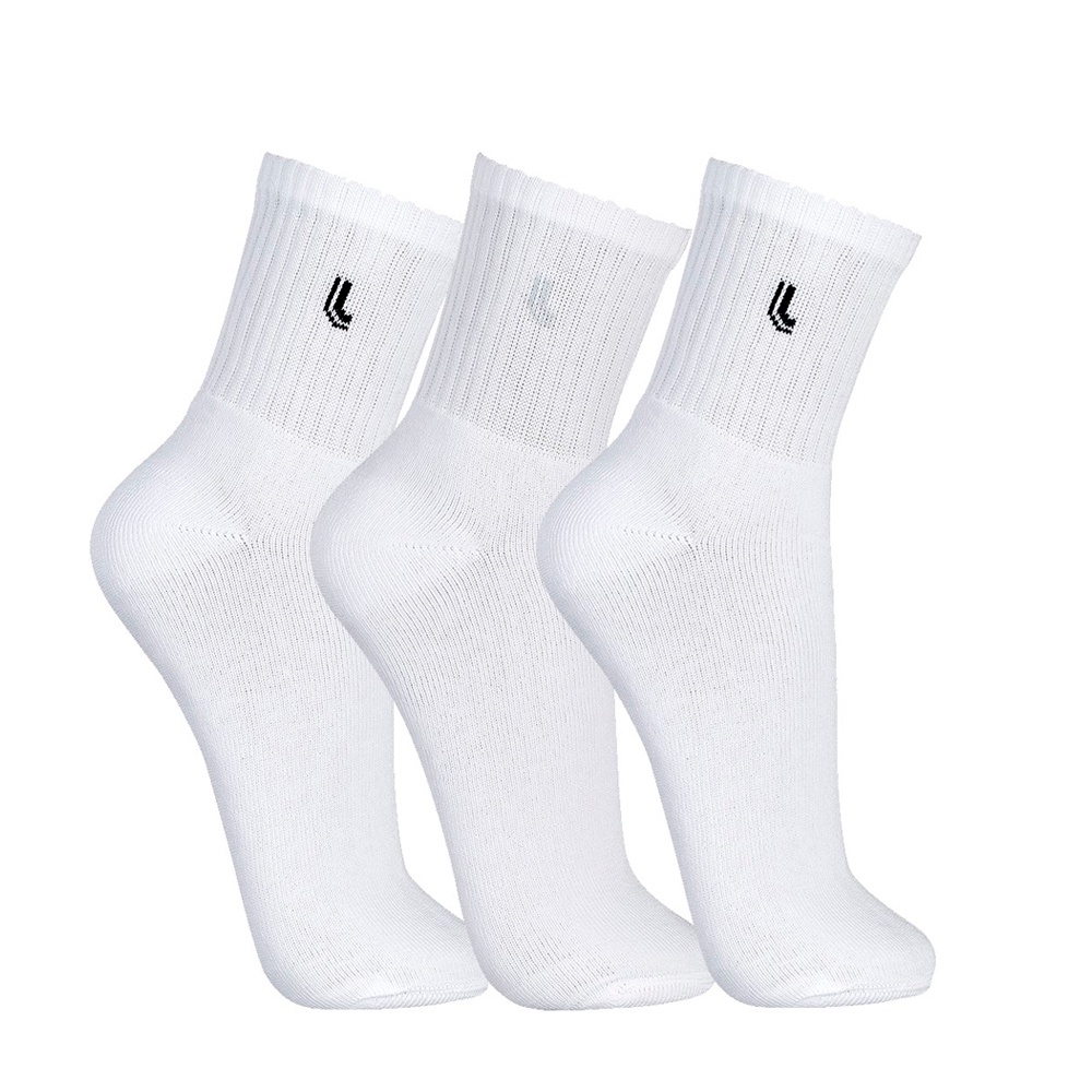 KIT COM 3 MEIAS ESPORTIVA CANO MÉDIO LUPO 3245-089 em Oferta na Shopee