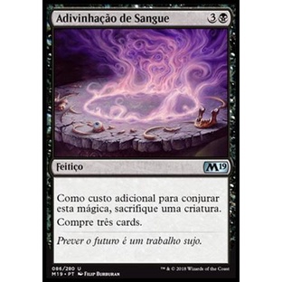Adivinhação de Sangue - - Magic The Gathering