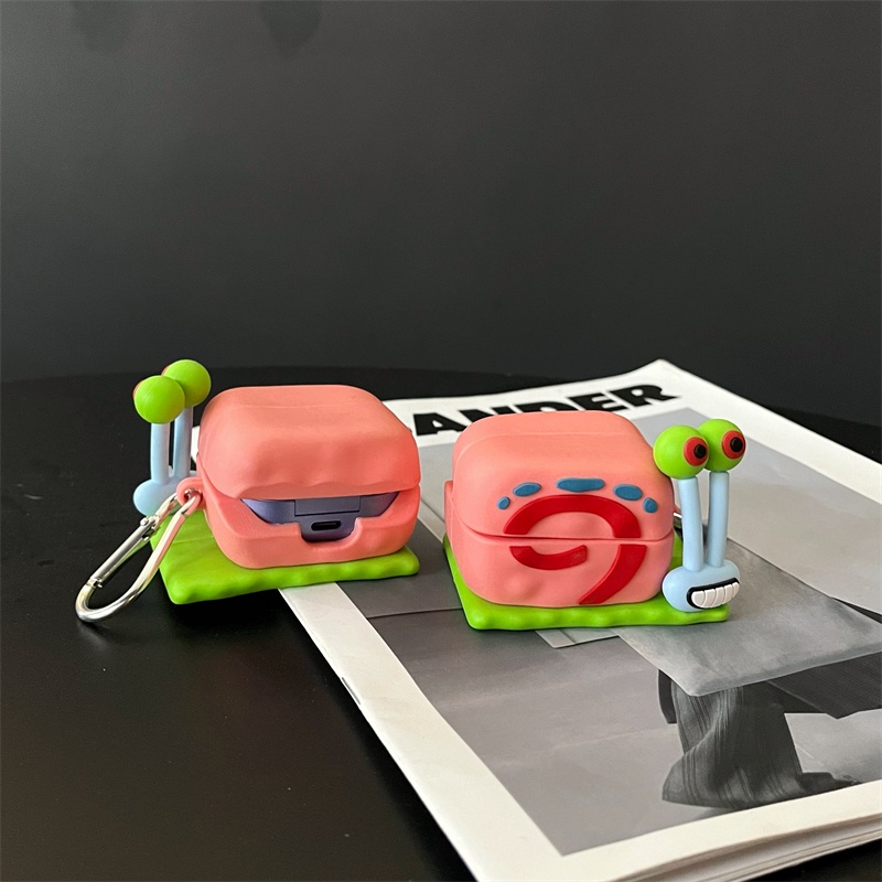 Samsung Galaxy Buds Pro & Buds2 Case Live FE Capa Protetora À Prova De Choque De Tubarão Caracol