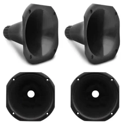 Kit com 4 Corneta Curta Para Caixa De Som Lc1450 de rosquear