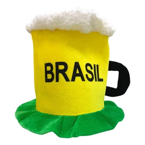 Chapéu De Tecido - Chop Brasil - 35cm x 36cm - 1 unidade - Rizzo - Home & Living