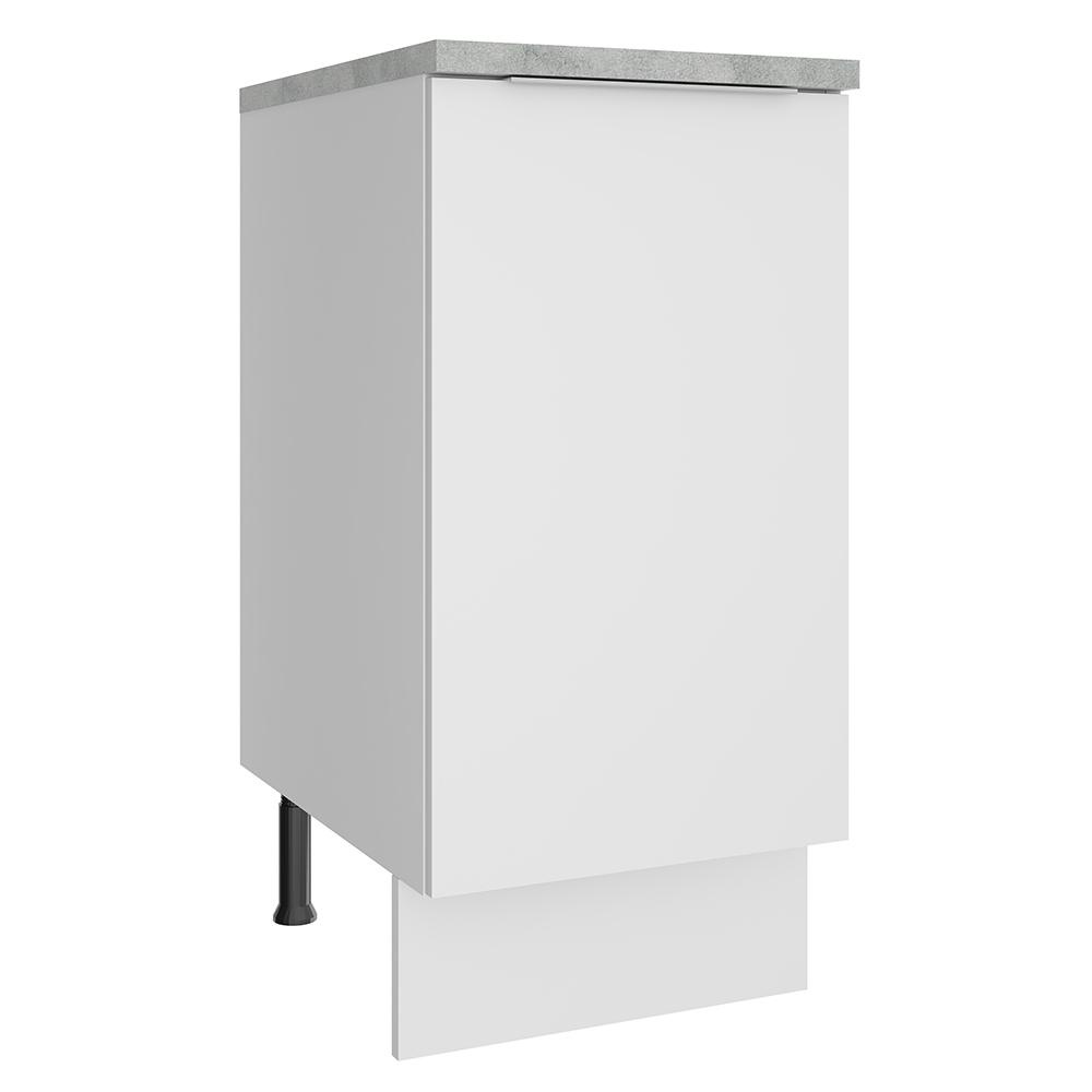 Balcão Madesa Stella 40 cm 1 Porta - Branco - Home & Living