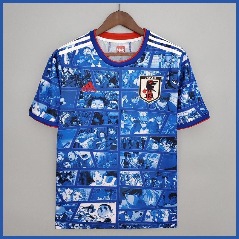 2022 Japão Equipe Nacional Anime Camisa De Futebol - Corre Que Ta Baratinho