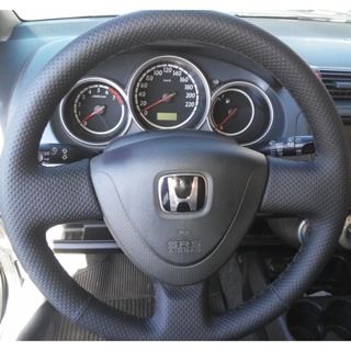 capa de volante costurada honda fit em Oferta na Shopee