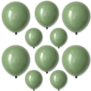 50 Unid Balão Bexiga Verde Eucalipto Menta 8 Pol Latex em Oferta na Shopee