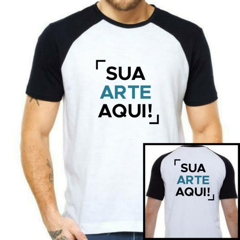 Camiseta Camisa Personalizada Sua Arte Foto Ou Texto 