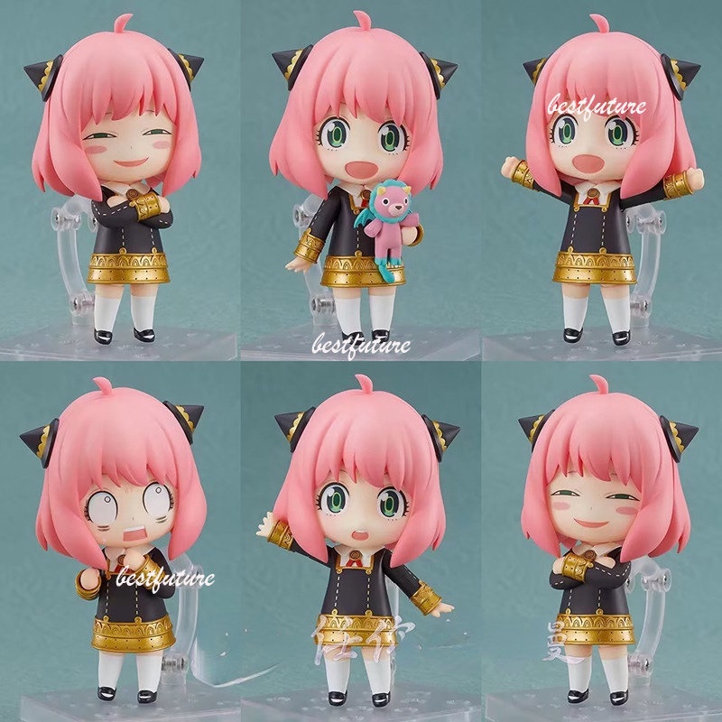 Nendoroid SPY×FAMILY 1902 Anya Forger Action Figure Pvc Coleção Modelo Brinquedo