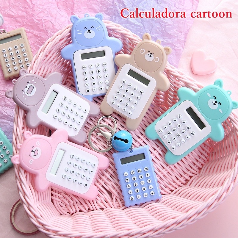 Calculadora Portátil Pequena De Desenho  6531