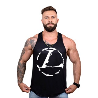 Regata Masculina LongLine Suplemento Cavada academia musculação treino Fisiculturista maromba