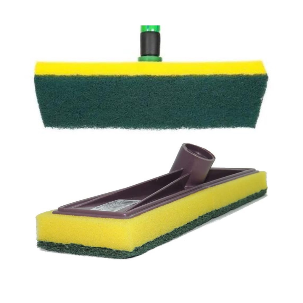 Lava Piso Azulejo Chão Esfregão Limpeza Pesada Rodo Abrasivo Multiuso S/ Cabo Esponja de Limpeza Pesada Refil em Oferta na Shopee