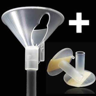 Kit 50 Pega Balão Vareta Bexiga Haste Canudo Centro Mesa Transparente 33cm + 20 Base Mesa Adesivo em Oferta na Shopee