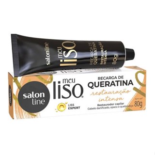 Recarga de Queratina Meu Liso Restauração Intensa 80g