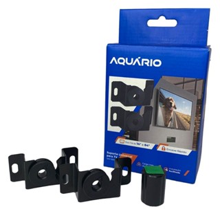 Suporte TV Fixo Universal para TV de 14 À 84 Pol. para TVs de LED, LCD, Tubo e outras. PRONTA ENTREGA - De ferro com roldanas e fixo na Parede.