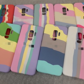 Capinha Flexível De Soft Arco-Íris Colorido Para SAMSUNG S9 PLUS