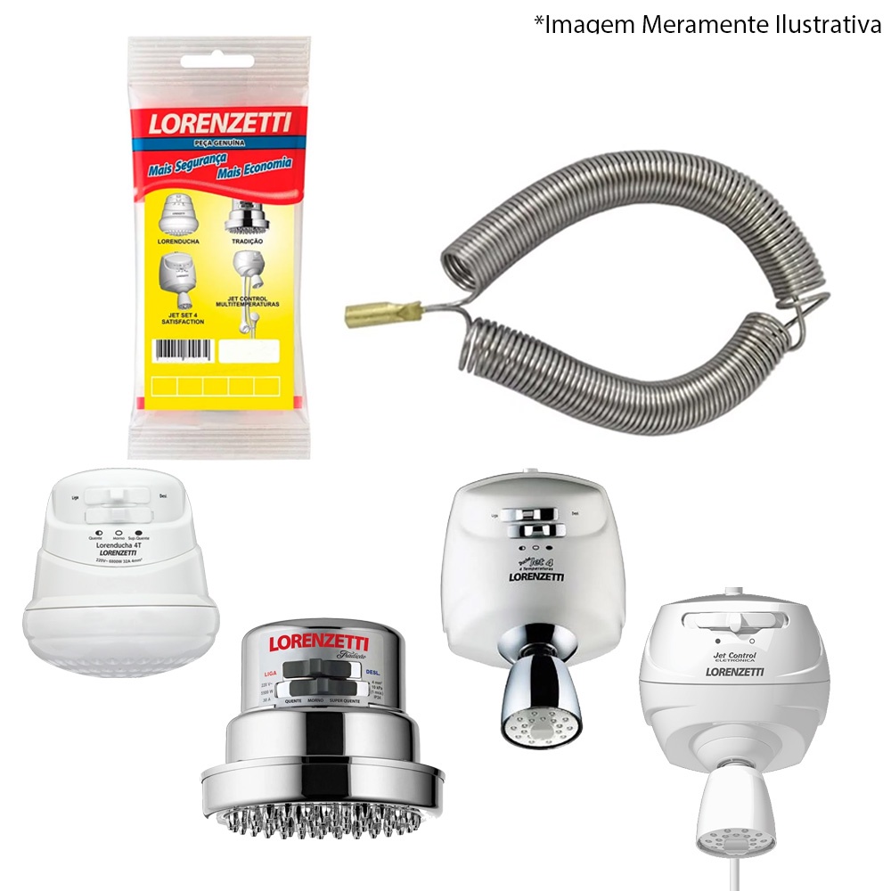 Resistência Chuveiro Tradição 110V 5500W J4/LR 055-L Lorenzetti em Oferta na Shopee