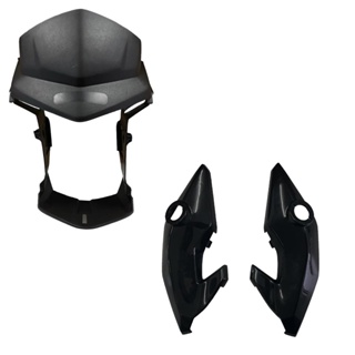 Frente Mascara Farol Bananinha Fan Start 125 150 160 2014 A 2021 Preto em Oferta na Shopee