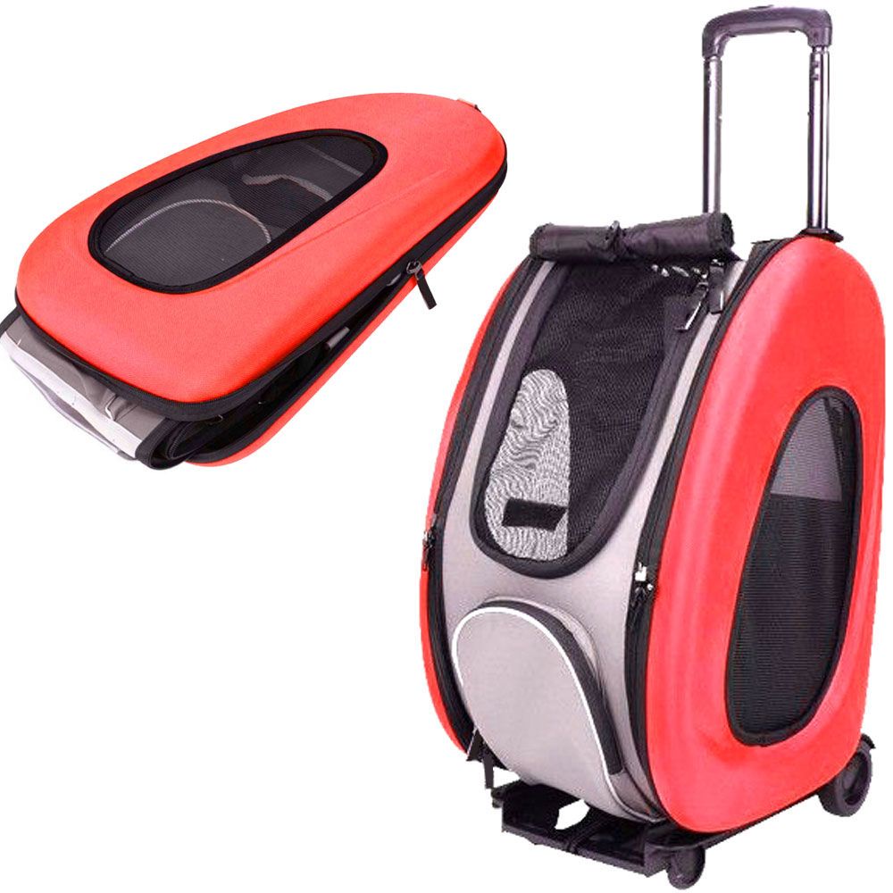 Bolsa Carrinho de Transporte Dog Bag Passeio Cachorros Gatos Pets GT400-R Lorben