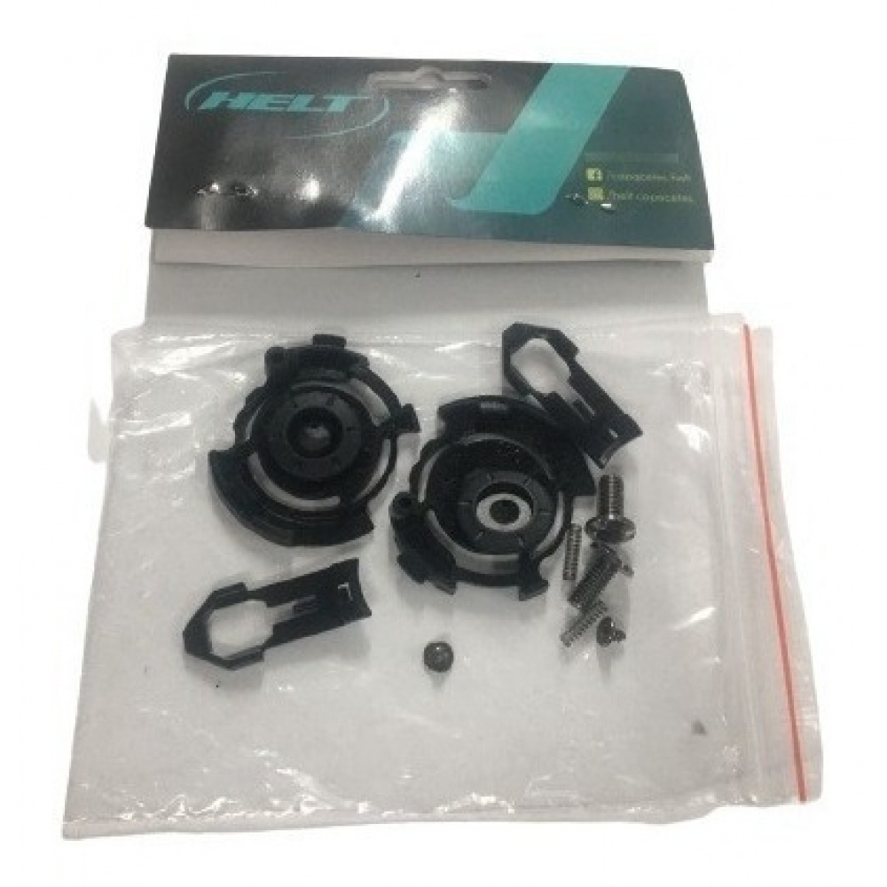 Kit Reparo Fixação Viseira Capacete Robocop Helt Hippo Glass