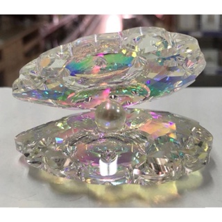 Concha De Cristal Com Ornamento De Artesanato De Pérolas em Oferta na Shopee