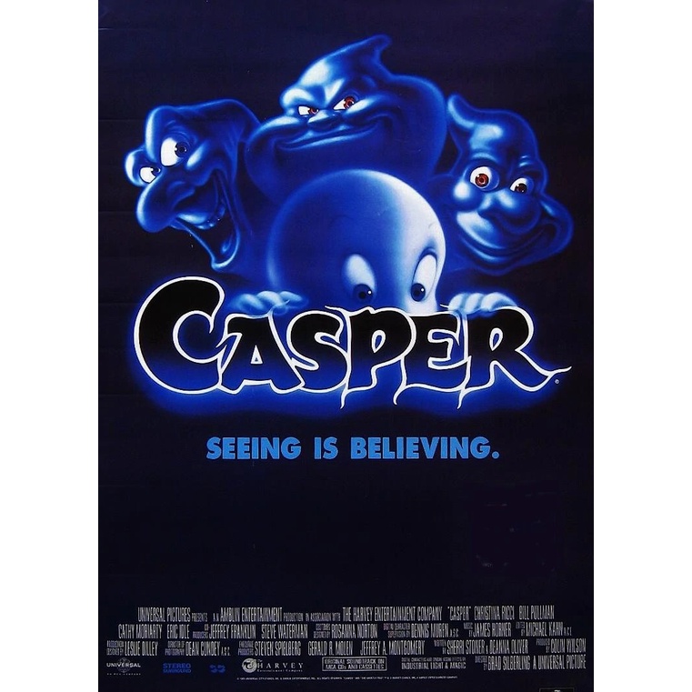 Gasparzinho - O Fantasminha Camarada (1995) (Casper) Bill Pullman e Christina Ricci - Dublagem Clássica