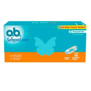Absorvente O.B Pro Comfort Super Com 16 Unidades
