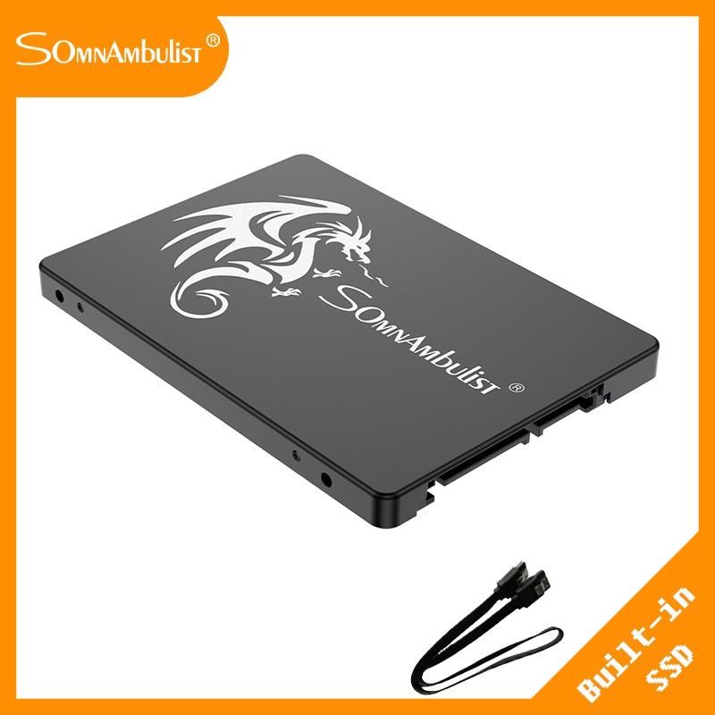 SomnAmbulist 512GB Dragão Preto SSD 120GB 128GB 240GB 256GB 512GB 2,5 Polegadas sata3 480gb Unidade Interna De Estado Sólido Compatível Com Computador De Mesa