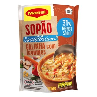 Sopão MAGGI Equilibrium Galinha com Legumes 150g