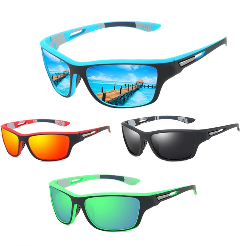 Óculos De Sol Polarizados Para Masculino E Mulheres/Proteção UV400 Esportes/Ciclismo/Pesca/Direção em Oferta na Shopee