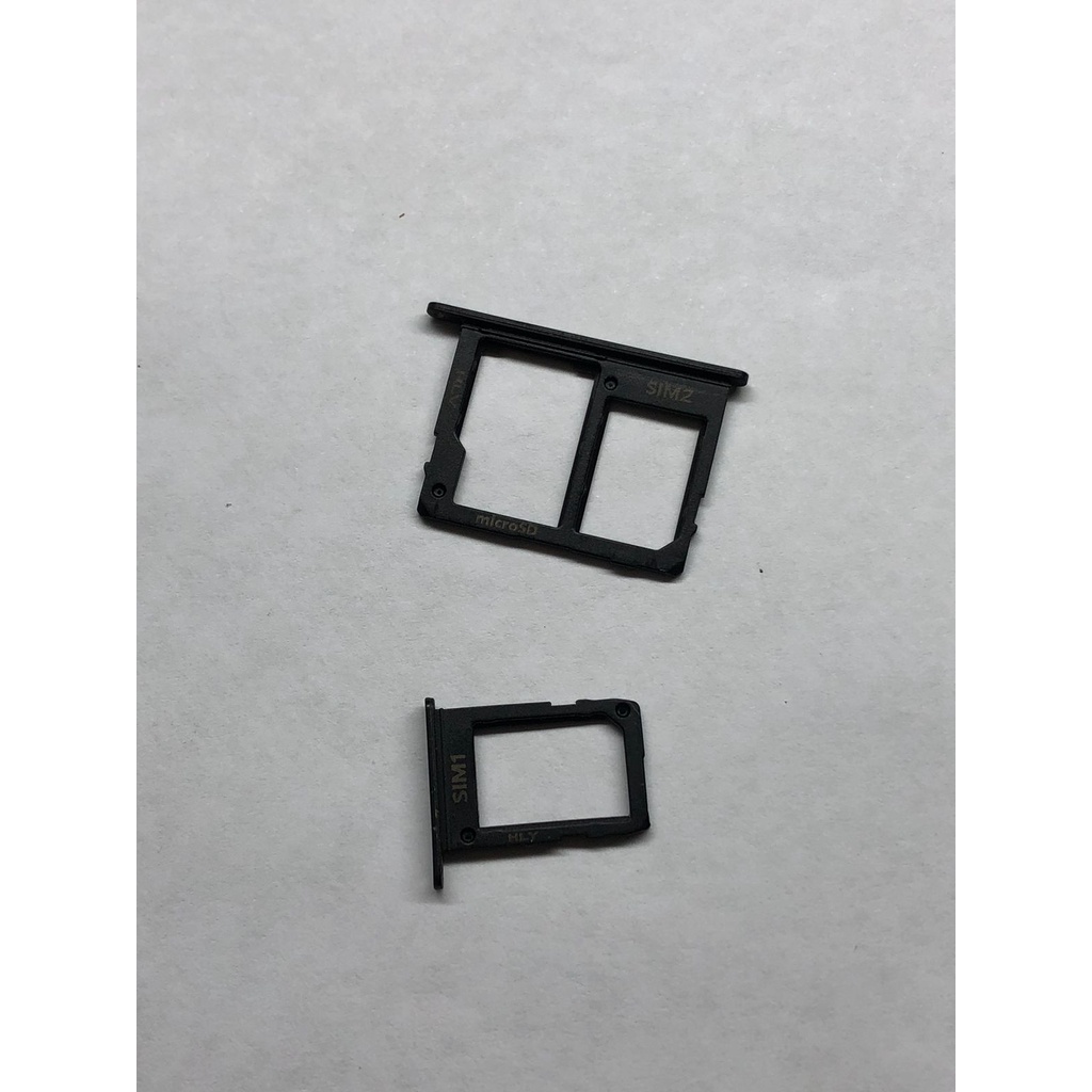 Gaveta de Chip Leitor SIM1 SIM2 Samsunt J8 j810 Original Retirado