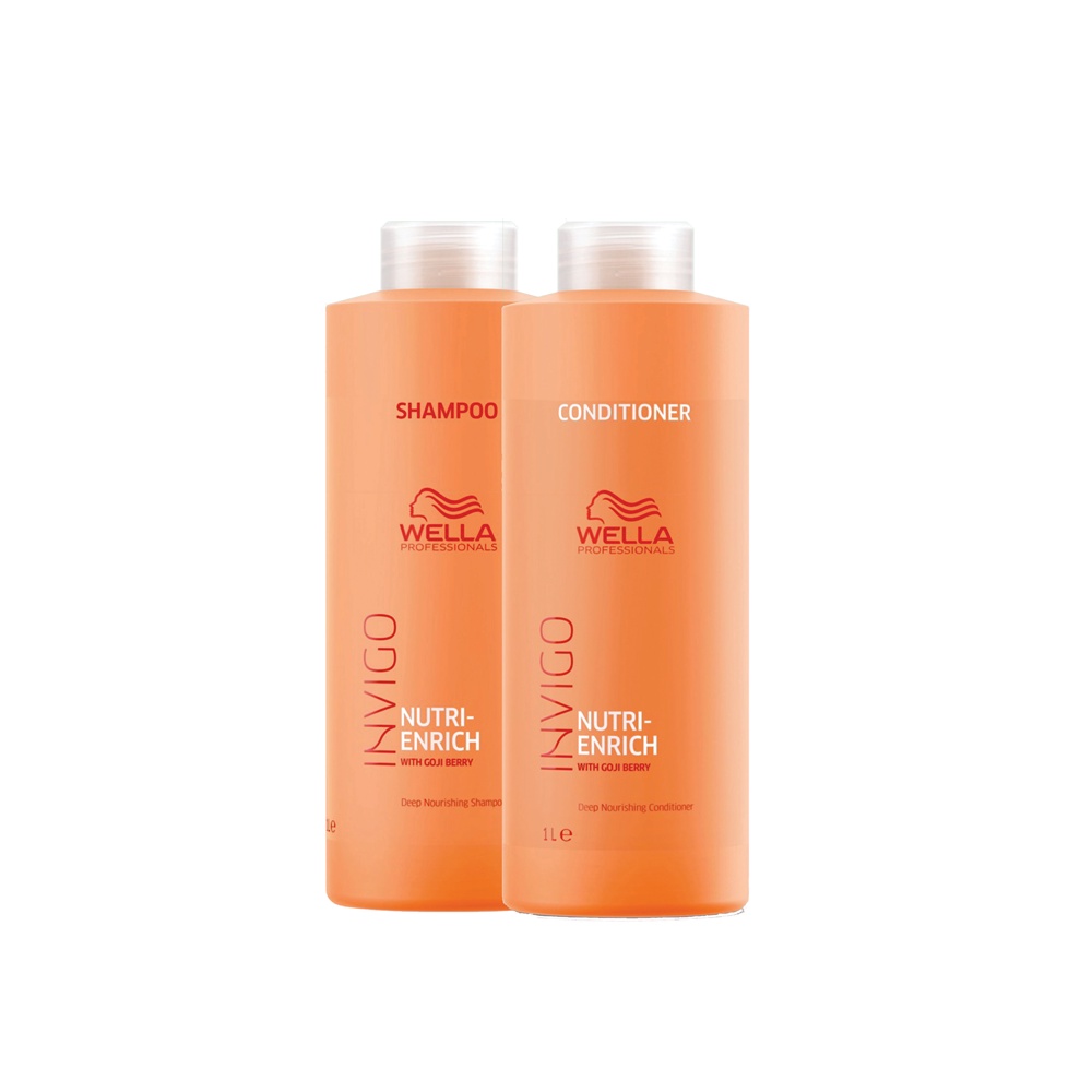 Kit Wella Professionals Invigo Nutri-Enrich - Shampoo 1L e Condicionador 1L