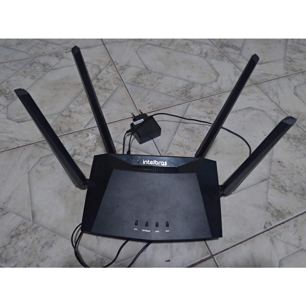 roteador repetidor access point intelbras action rg 1200