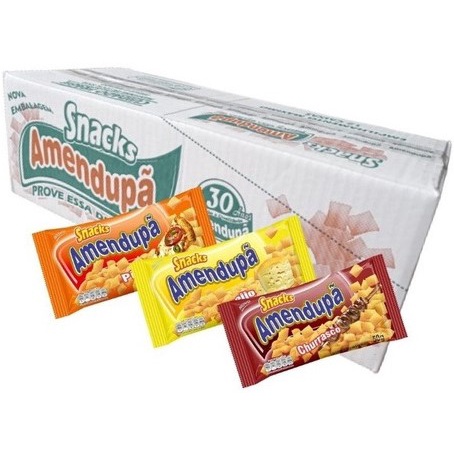 Salgadinho Snack Amendupã 50g Caixa c/20un