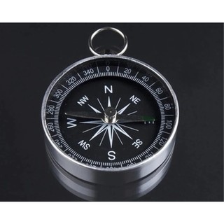 Bússola Metal Alta Precisão Original 40mm Portátil e Bolso