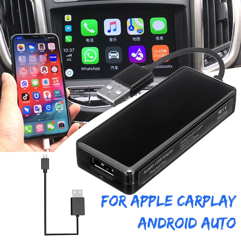 Adaptador Sem Fio CarPlay & Android Auto Para Carros Com De