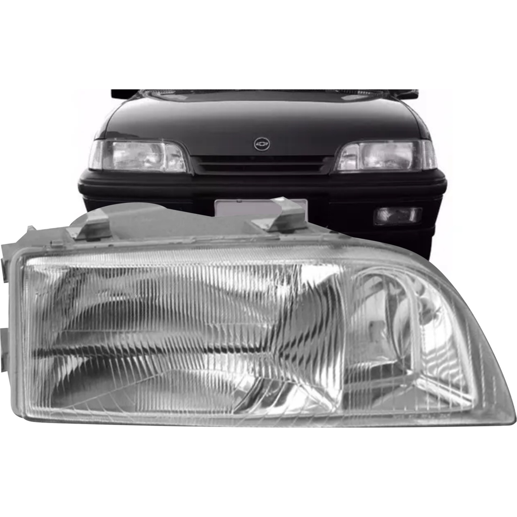 Farol Monza 91 92 93 94 95 96 97 Tubarão Vidro Lado Direito