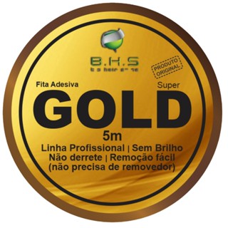 Fita Adesiva Gold Super 5 Mts 3,5cm Protese Capilar e Peruca