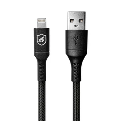 Cabo Carregador Survivor Para Lightning / Usb 1,5m Preto Reforçado Premium - Gshield