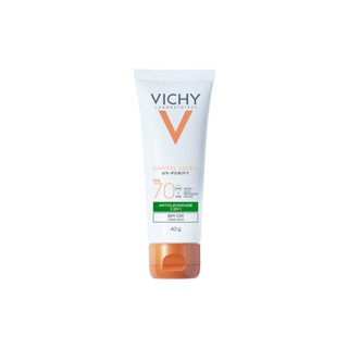 Vichy Capital Soleil Purify Protetor Solar Antioleosidade FPS70 40g