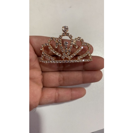 Coroa Festa Princesa Noiva Noivinha Casamento 6 a 9cm