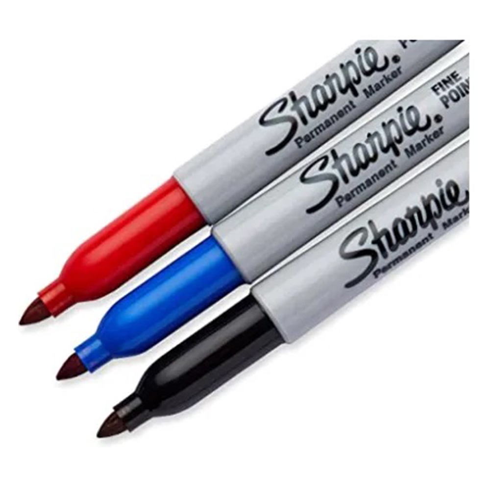 Pincel Marcador Permanente Sharpie Ponta Fina Unidade em Oferta na Shopee